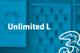 Tarif Drei Unlimited L und Drei-Logo vor unscharfem türkisem Hintergrund mit Handyabteilung in Hartlauer Geschäft
