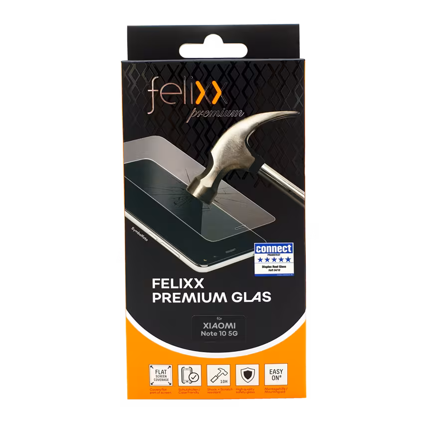 Felixx Premium Glas Case Friendly Xiaomi Redmi Note 10 5G