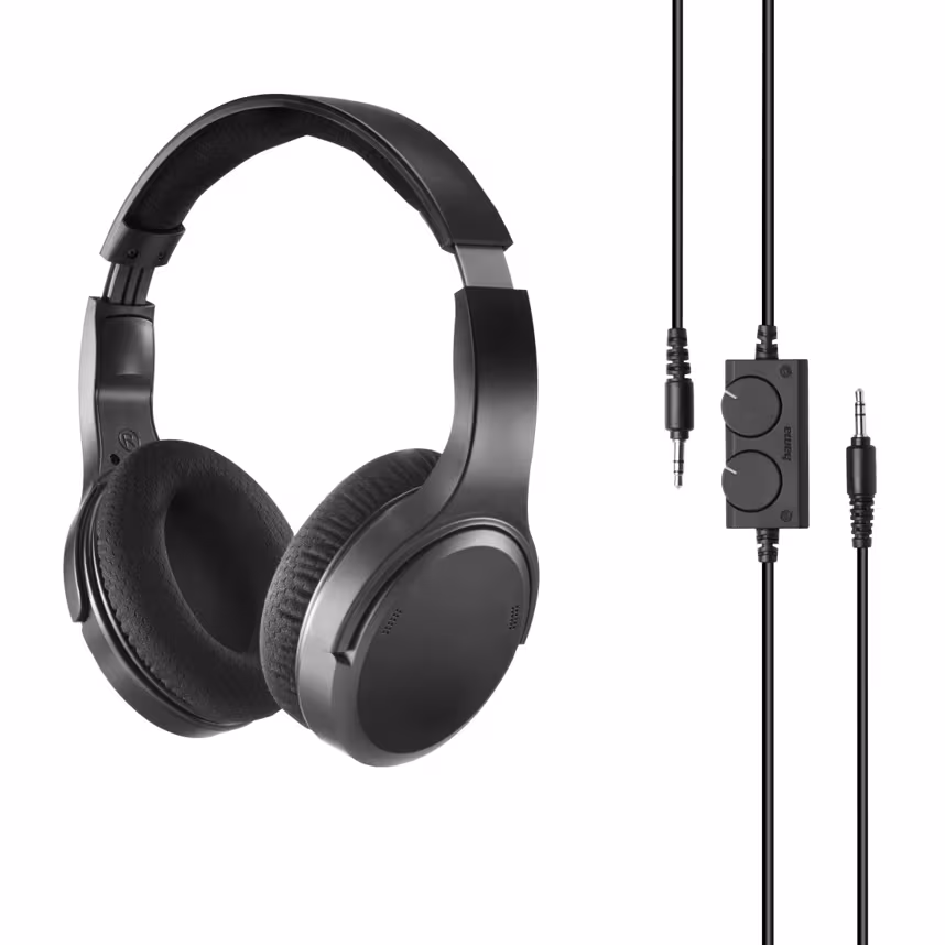 Hama Fernseh-Kopfh&ouml;rer Over-Ear 6m Kabel