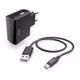 Hama Ladegerät mit Kabel Micro-USB 1m 12W schwarz