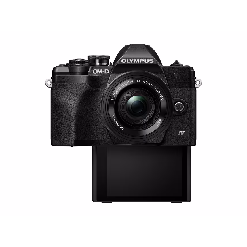 Oly OM-D E-M 10 MK IV schwarz + 14-42/3,5-5,6 EZ
