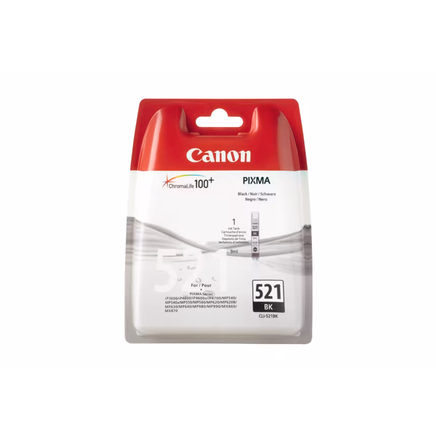 Canon CLI-521 Tinte black 9ml