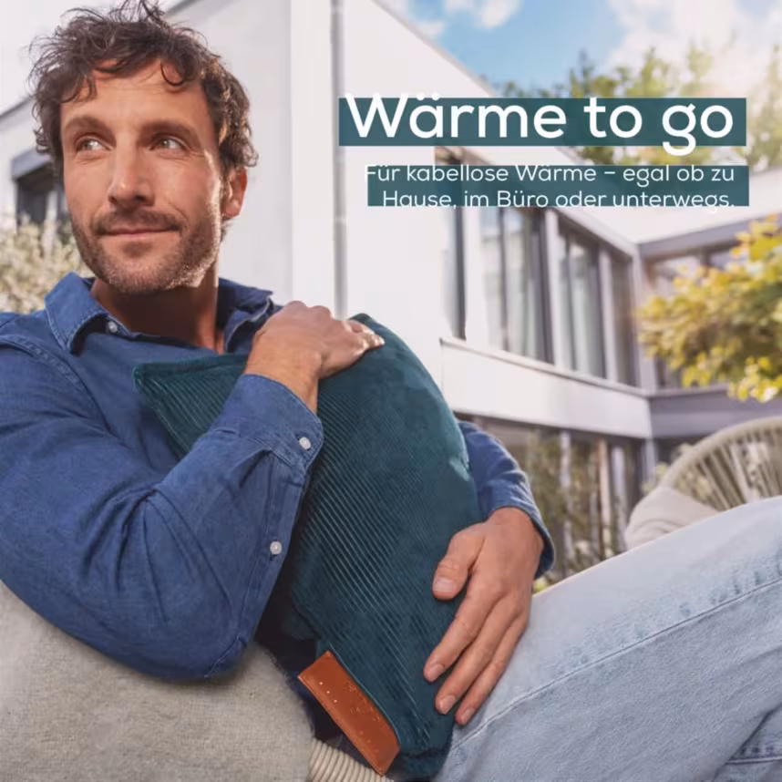 BEURER HK 77 Akku-Heizkissen celestial