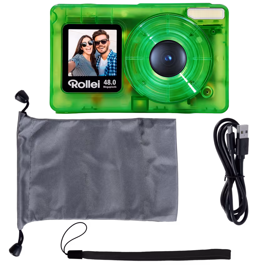 Rollei Compactline Pocket Transparent green