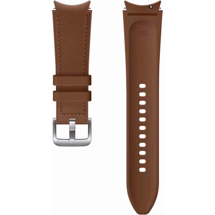 Samsung Ersatzarmband 20mm Hybrid Leder Camel 