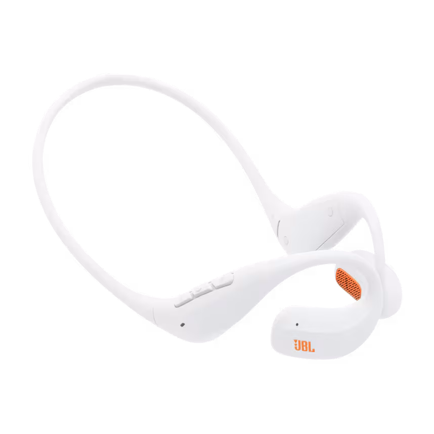 JBL Endurance Pace Open Ear-Sport Kopfhörer Weiß