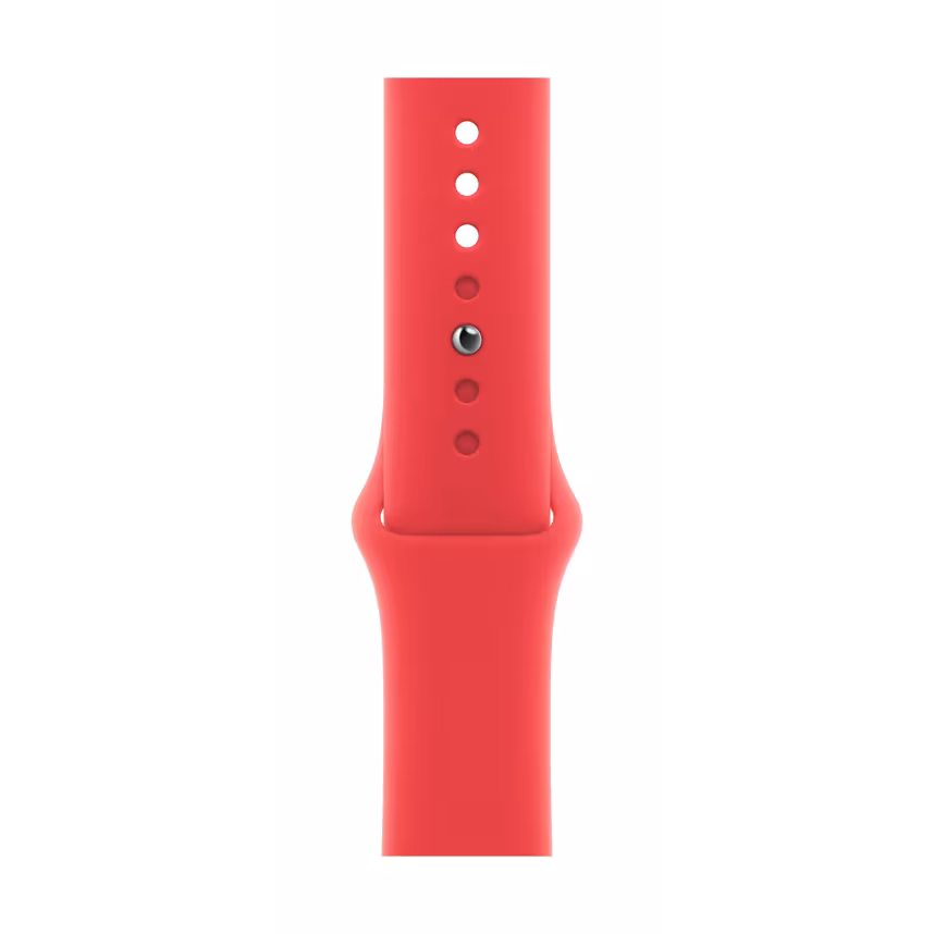 App Watch 45mm Sportband M/L red