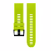 Mika Uhrenarmband Garmin Quick Silikon 26mm neon gr&uuml;n