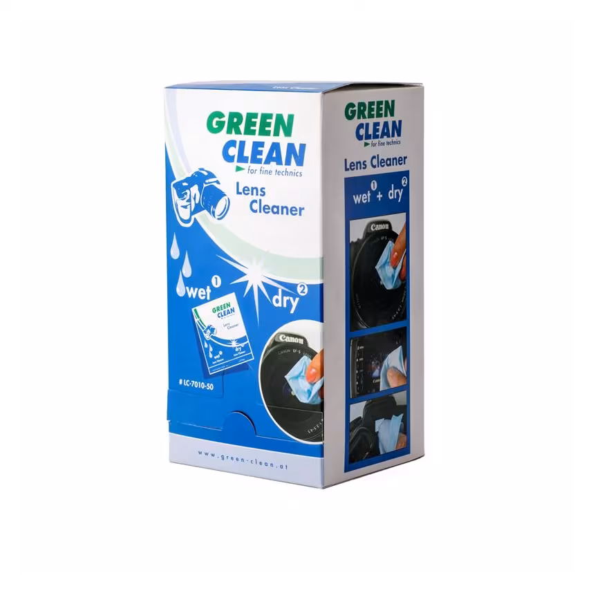 Green Clean LC-7010-50 LensCleaner 50Stk.