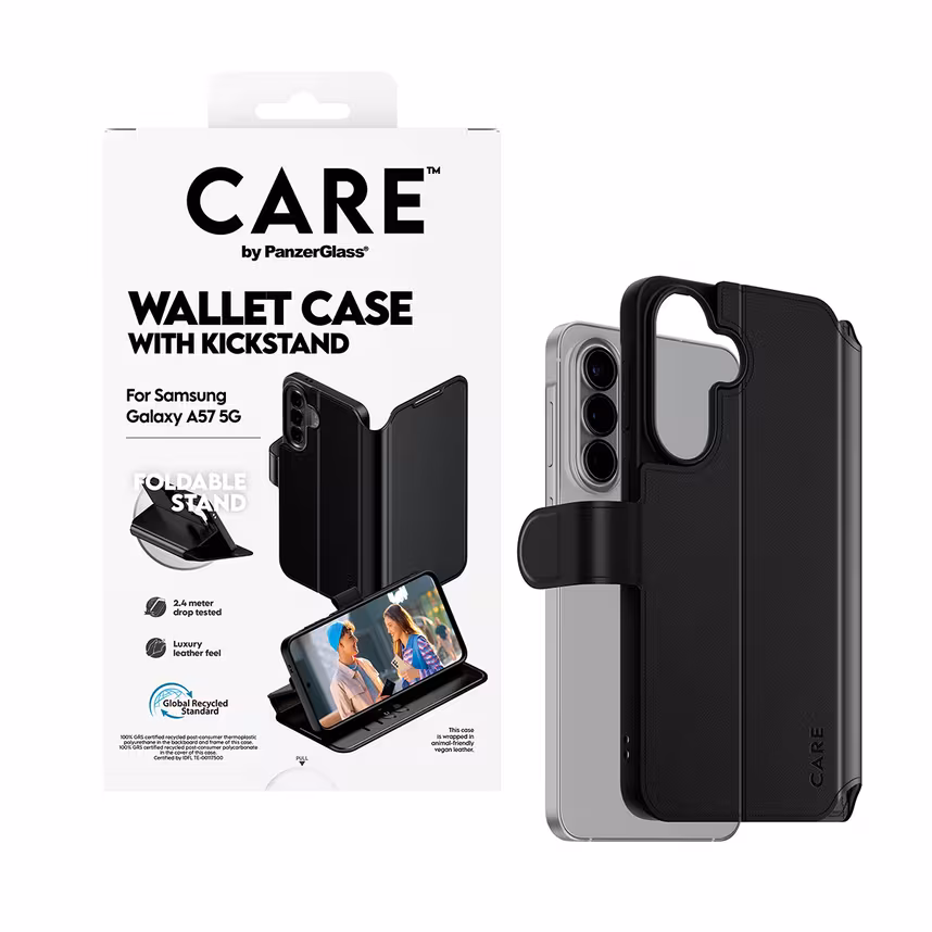Care Wallet Case mit Kickstand Samsung Galaxy A57 5G