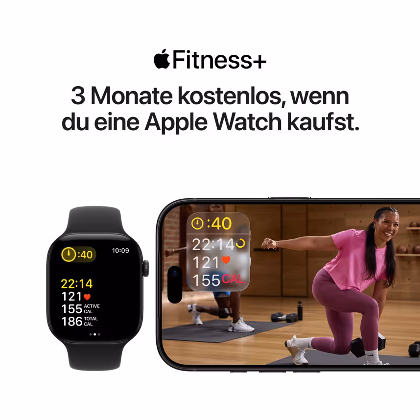 Apple Watch Series 12 GPS 42mm Black Alu Case + Black Sport S/M
