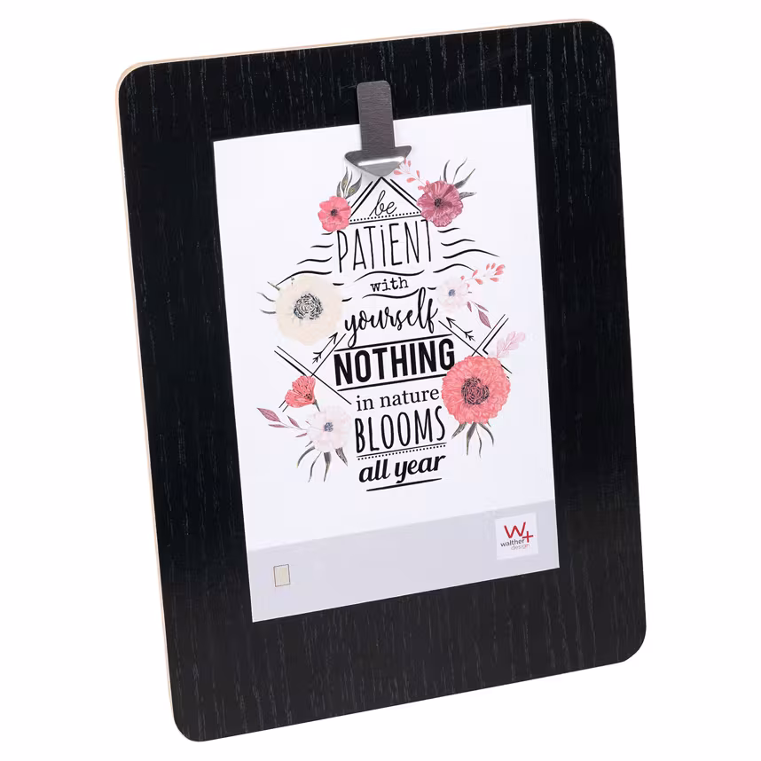 Bilderrahmen Aimant 10x15cm Holz schwarz