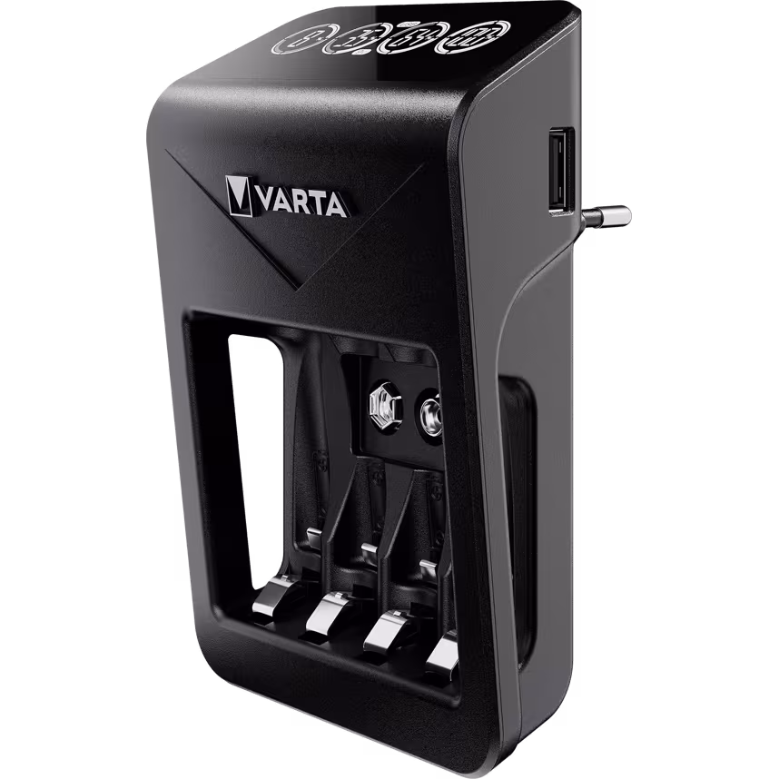 Varta LCD Plug Charger +4x AA