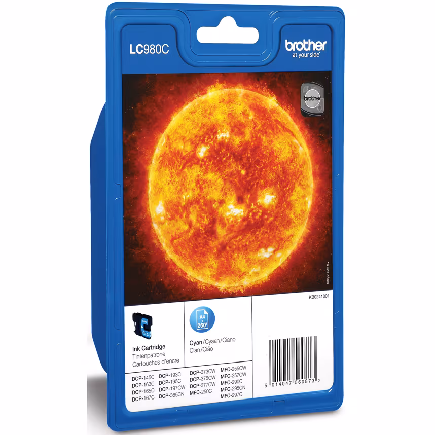 Brother LC-980C Tinte cyan