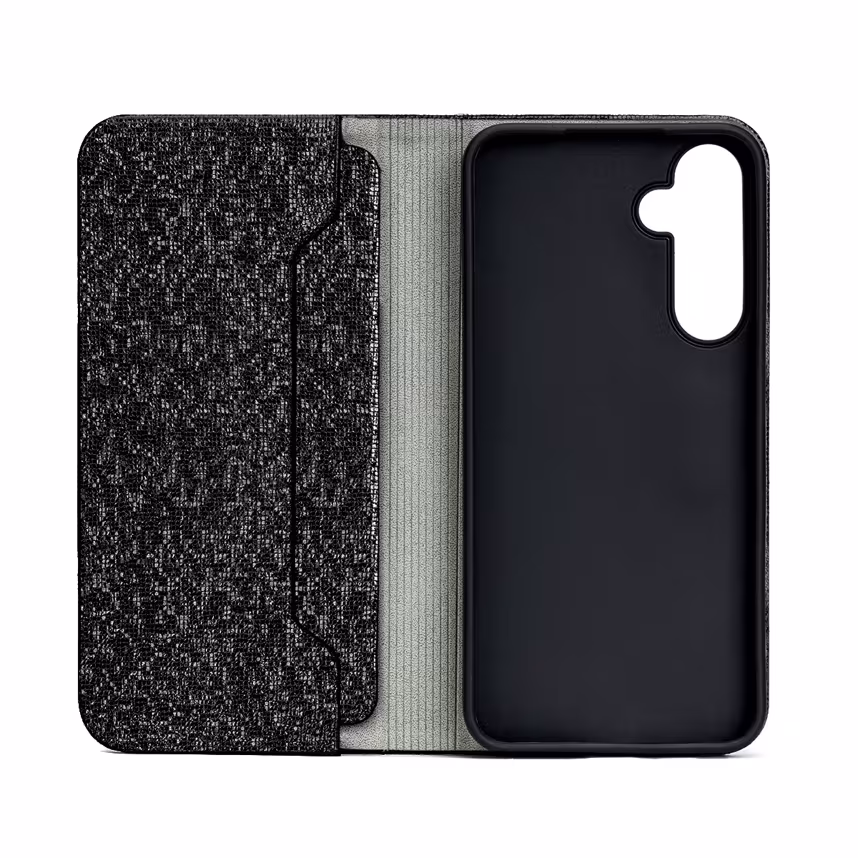 felixx Book Case NASSAU Samsung Galaxy A55 Glitter black
