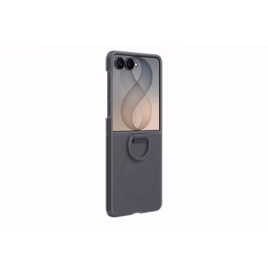 Samsung Silicone Ring Magnet Case Samsung Galaxy Z Flip 8 graphite