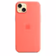 Apple iPhone 15 Plus Silikon Case mit MagSafe guava