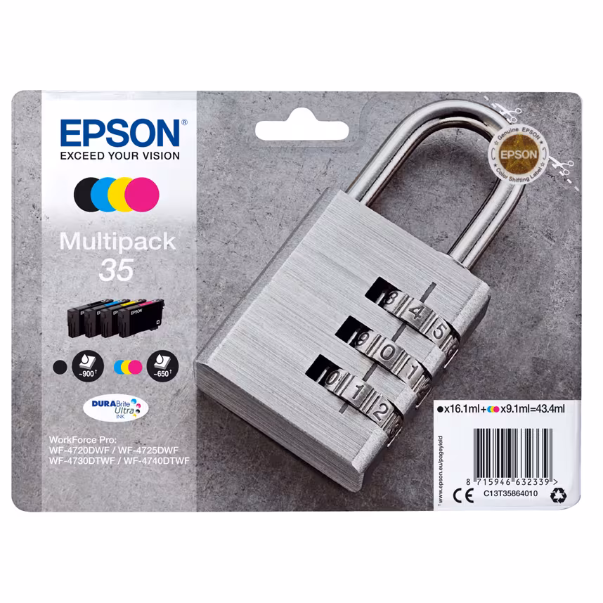 Epson 35 T3586 Tinte Multipack