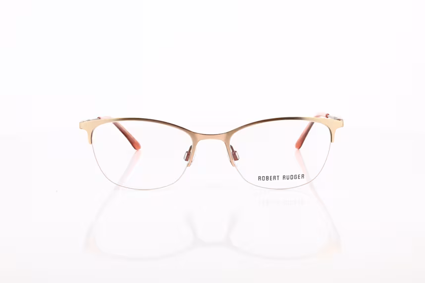 Robert Rüdger RR 3253 222-01 Damenbrille Halbrand Metall