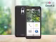 das Emporia Smart 3 mit einem großen Display und gut erkennbaren Symbolen sowie die Hinteransicht des Smartphones
