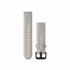 Garmin Quickfit Band 20mm Silikon Beige schwarz