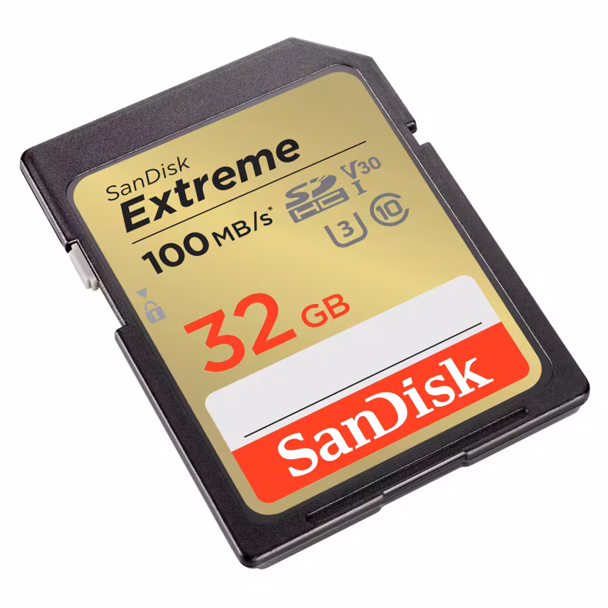 SanDisk SD Extreme 32GB Class10 U3 100MB/s V30