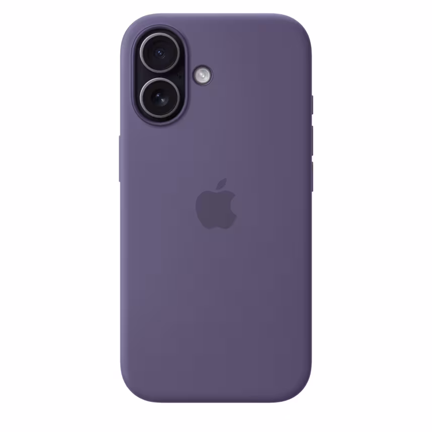 Apple iPhone 17 Silicone Case mit MagSafe Purple Fog