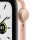 Apple Watch SE Alu gold 40mm Sportarmband polarstern