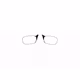 Fertiglesebrille Clip LH100 schwarz +2.50
