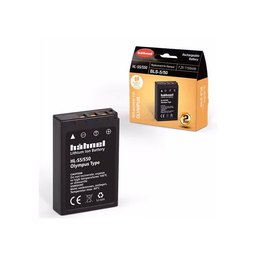 H&auml;hnel Olympus BLS-5 Akku