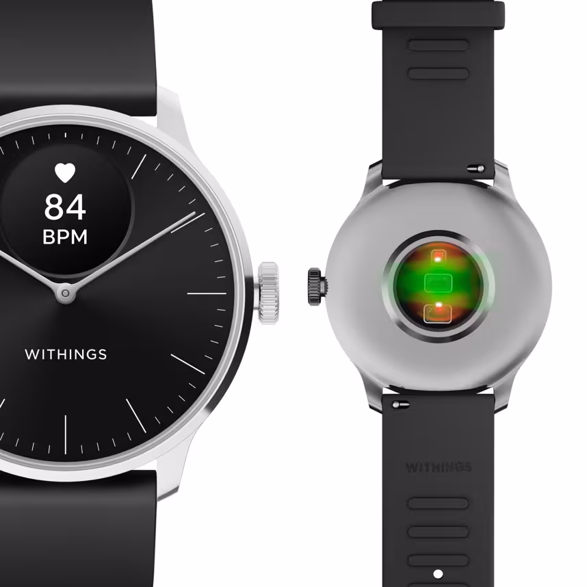 Withings Scanwatch light 37mm schwarz
