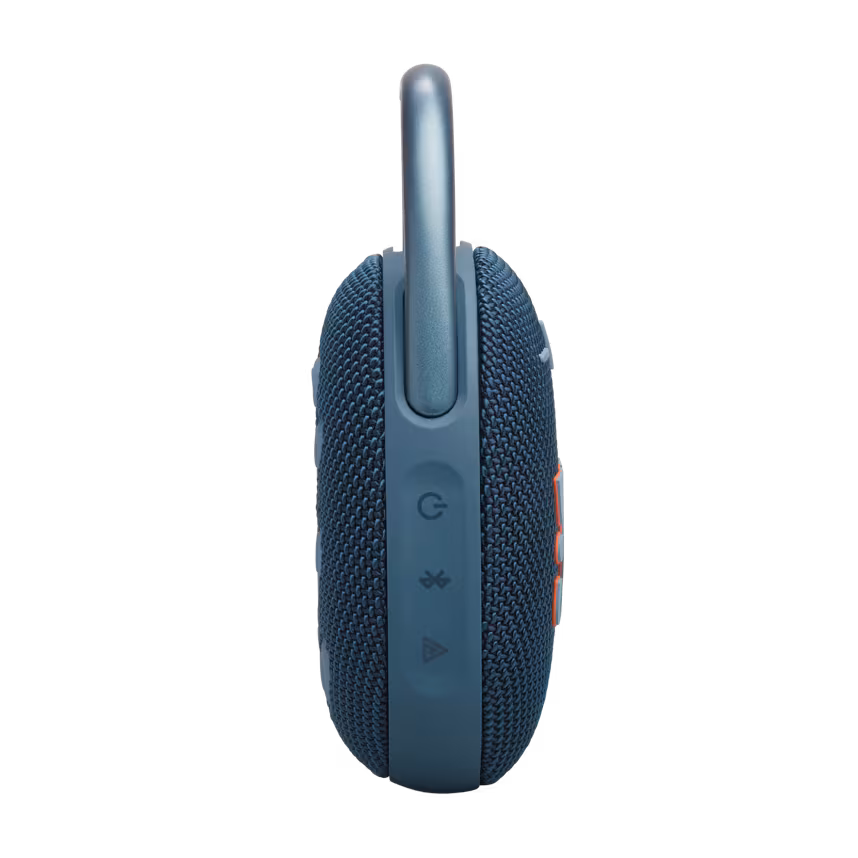 JBL Clip5 Bluetooth Lautsprecher mit Karabinerhaken blau