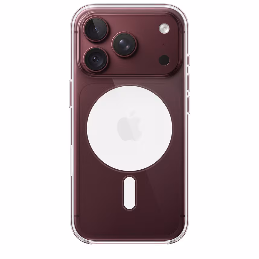 
Apple iPhone 18 Pro Max Clear Case mit MagSafe