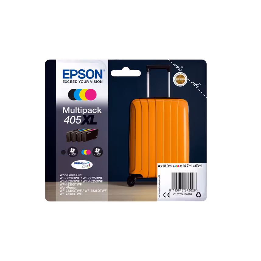 Epson 405 XL DuraBrite Ultra Tinte Multipack 
