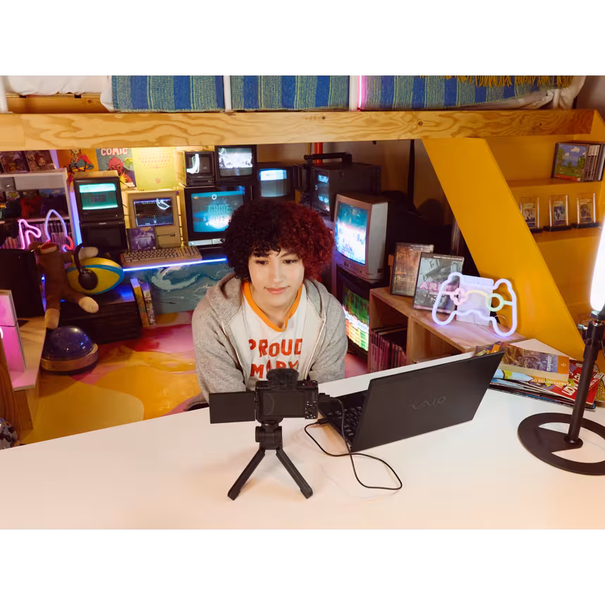 Sony ZV-1F Vlog-Kamera