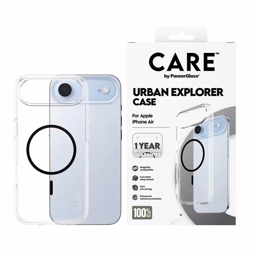 PanzerGlass CARE Flagship Case Clear Apple iPhone 17 Air