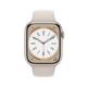 Apple Watch S8 Cellular Alu 45mm Sportband sternenlicht