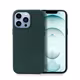 Felixx Back Cover Leder Apple iPhone 15 Pro dunkelgrün