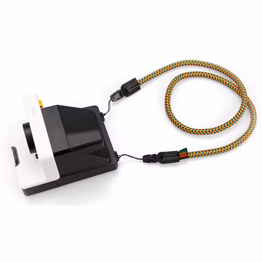 Polaroid Camera Strap Round Rainbow