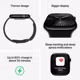 Apple Watch S10 GPS 46mm rose gold Alu Case + blush Band S/M