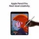Apple iPad Pro 13" Wi-Fi mit Standardglas, 256GB, silber