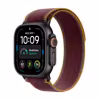  Apple Watch Ultra 4 LTE 49mm Black Titan Case + Burgundy Trail Loop M/L
