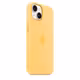 Apple iPhone 14 Silikon Case mit MagSafe sonnenlicht