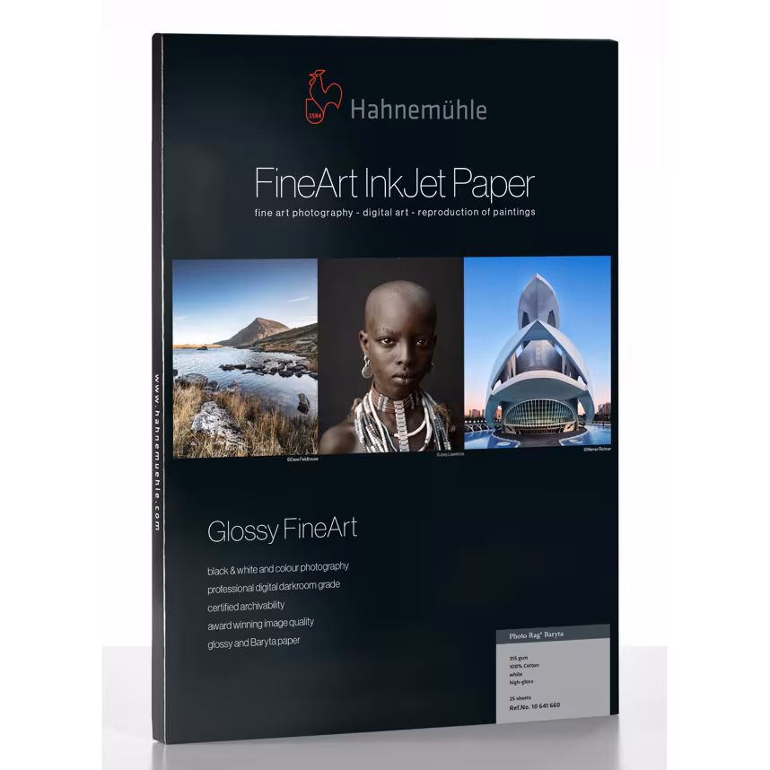 Hahnemühle Photo Rag Baryta 315gsm A2 25 Blatt 