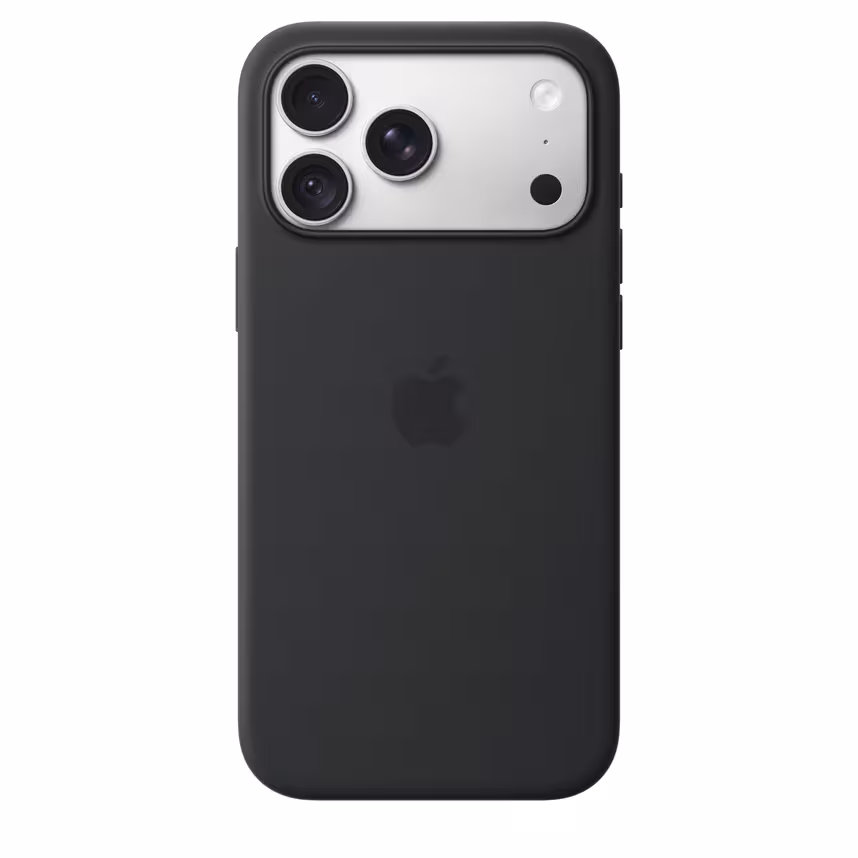 Apple iPhone 18 Pro Max Silikon Case mit MagSafe Black