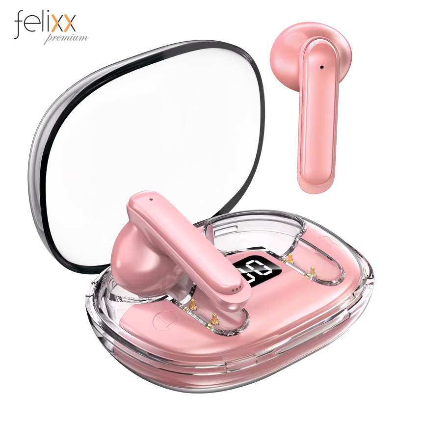 Felixx Aero Ghost Bluetooth True Wireless Headset pink