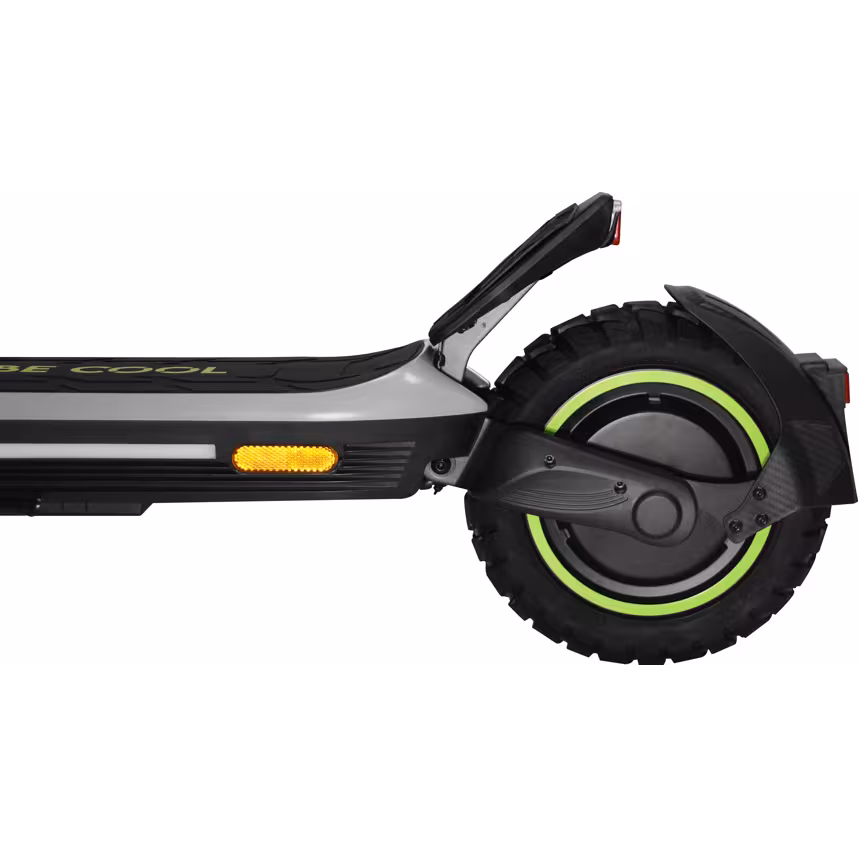 BeC e-Scooter Hi10 schwarz/gr&uuml;n