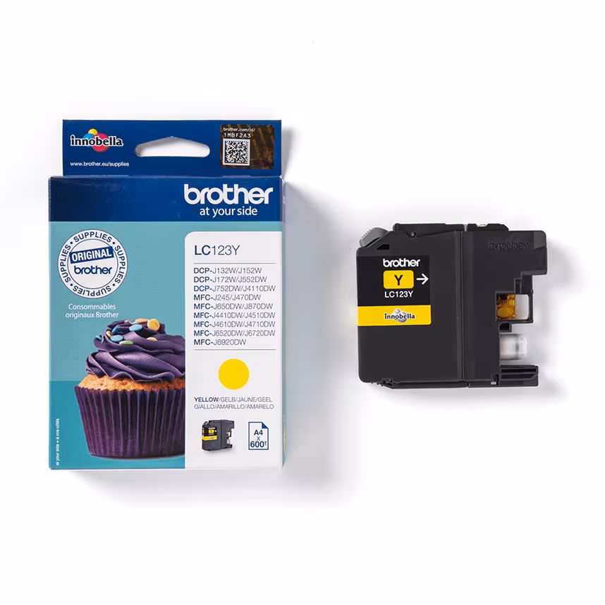Brother LC-123 Tinte yellow