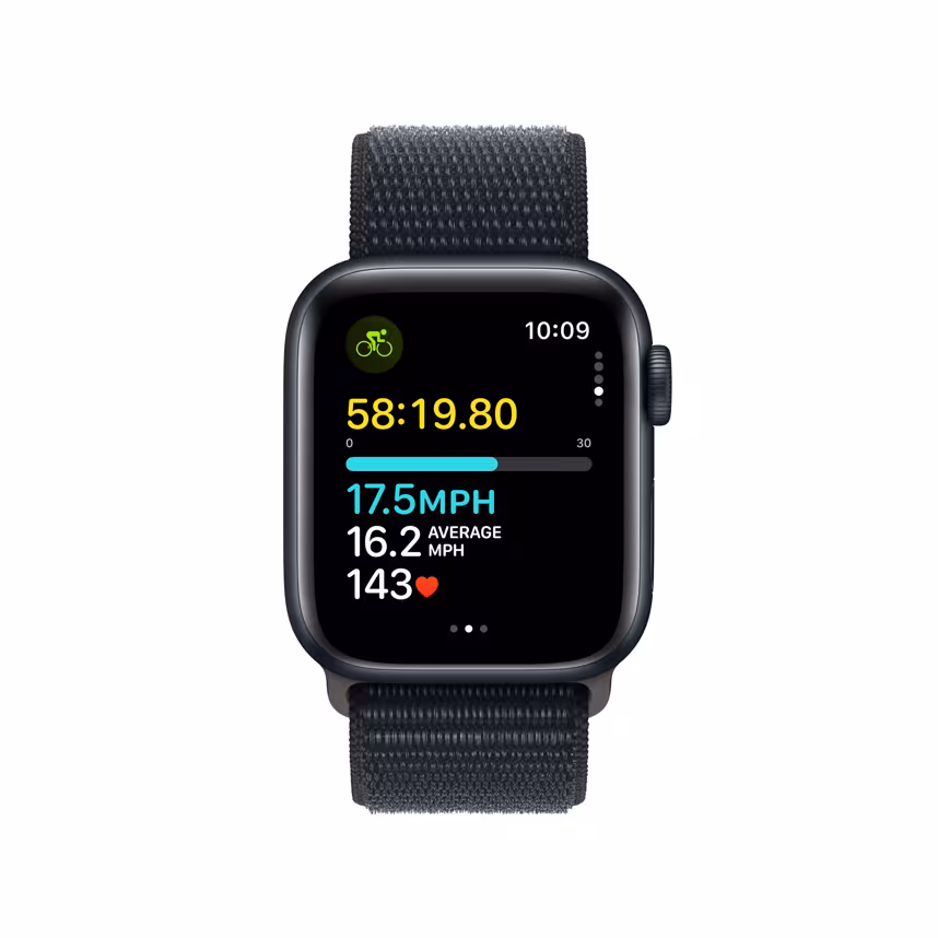 App Watch SE GPS+Cellular Alu 40mm Sport Loop mitternacht