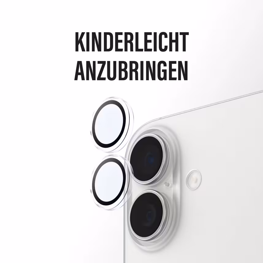 PanzerGlass Hoops Camera Protector iPhone 17/16/16 Plus